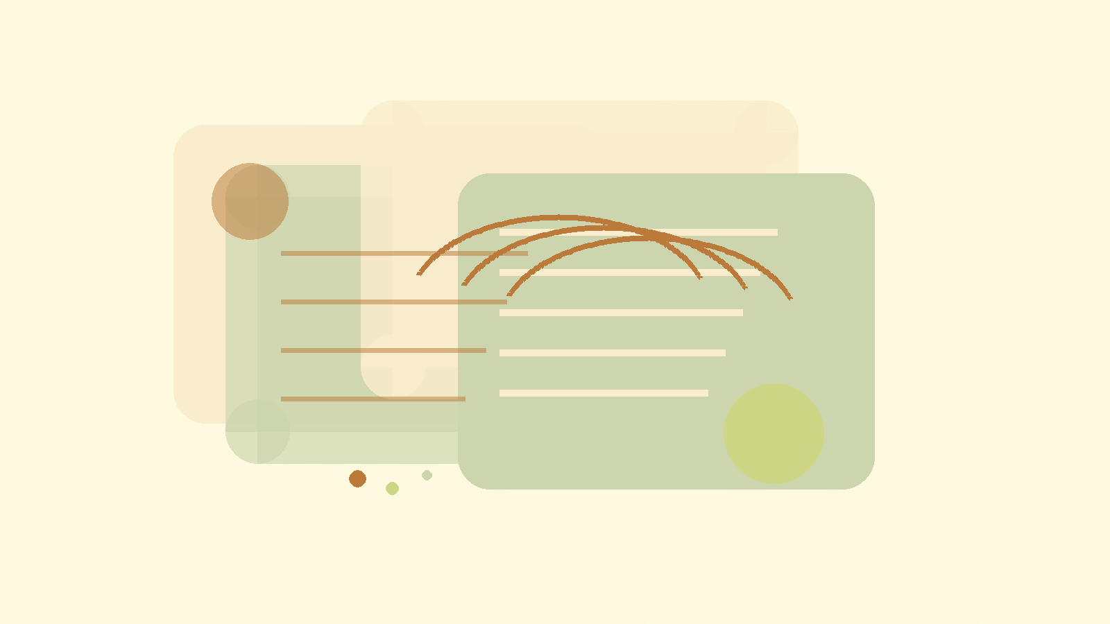 Abstract structured cards in warm earth tones for counseling in Switzerland