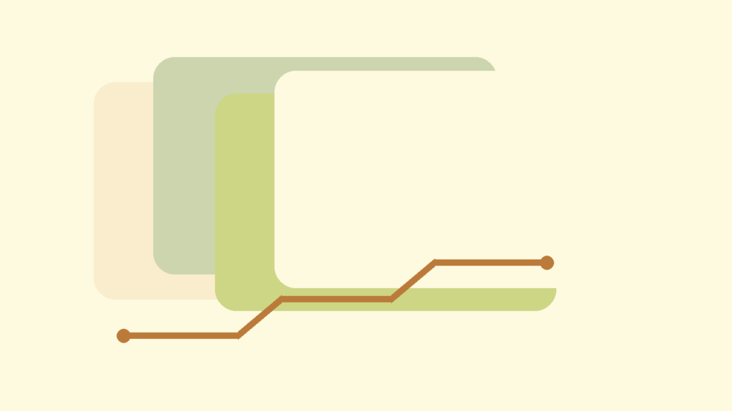 Abstract layered cards and a clear path representing direct access to counseling in Switzerland
