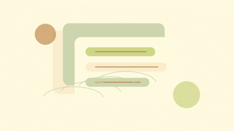 Abstract layered cards illustration for counseling scope in Switzerland