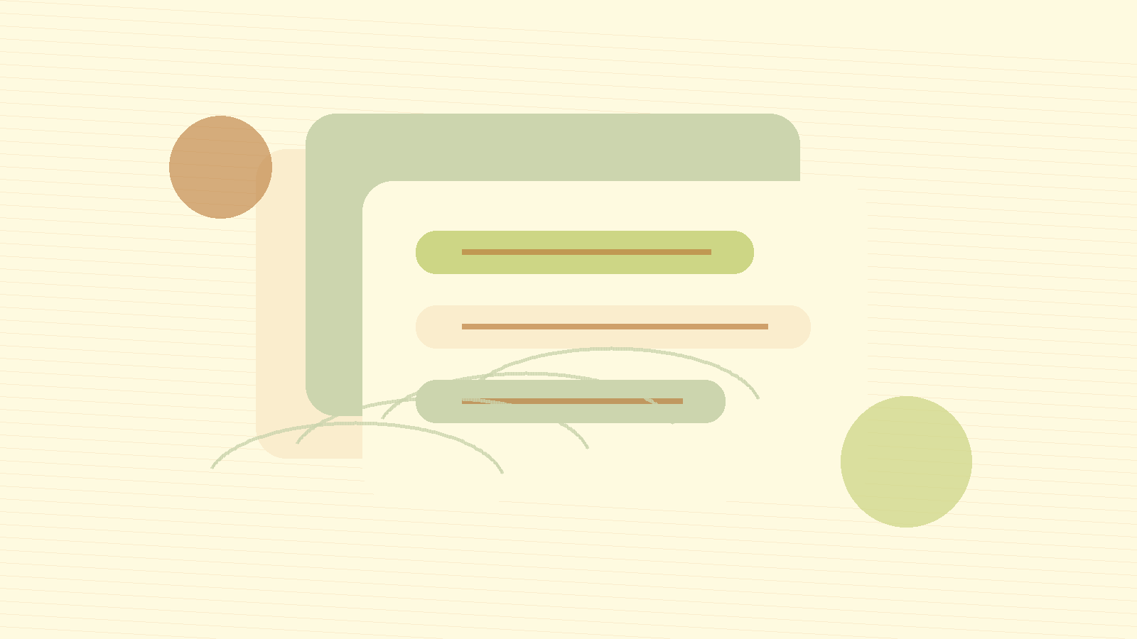 Abstract layered cards illustration for counseling scope in Switzerland